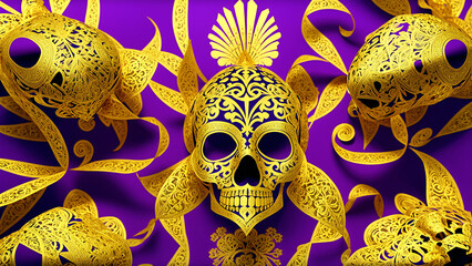 Día de Muertos México: Papel Picado