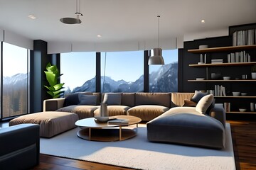 INTERIOR DESIGN MODERN MINIMALIST SCANDINAVIAN FRANCE
