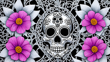 Día de Muertos México: Papel Picado