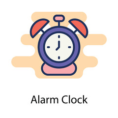 Alarm Clock icon. Suitable for Web Page, Mobile App, UI, UX�and�GUI�design.