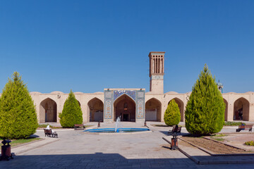 Fototapeta na wymiar View of the the Ganjali Khan Complex in the old centre of Kerman city, Iran
