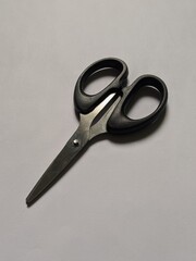 scissors on white background