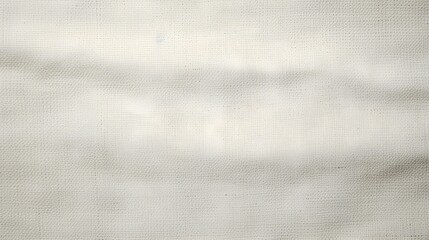 White Primed Cotton Canvas Texture Background