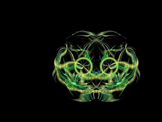 Imaginatory fractal abstract background Image