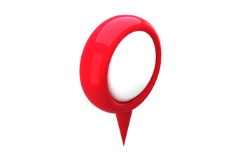 Red map marker