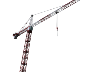 Studio Shoot of a crane 