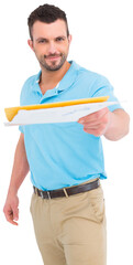 Postman with letter 