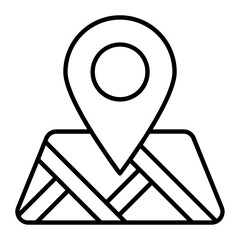 Map Outline Icon