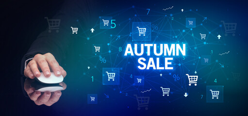 male hand holding wireless peripheral