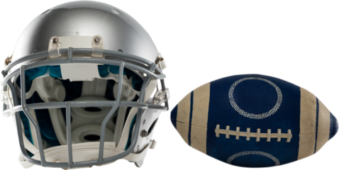 Sports helmet and American football
