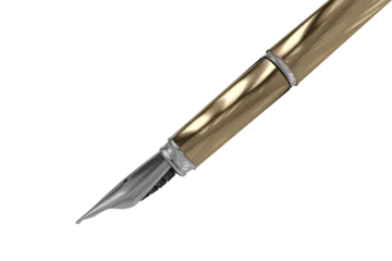 Photo sur Plexiglas Fontaine Close-up of fountain pen