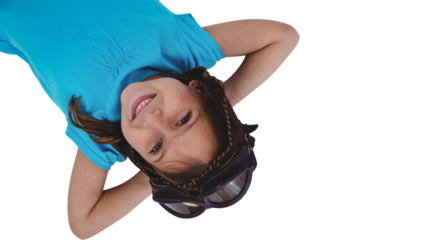 Portrait of smiling girl