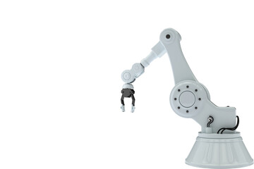 Robotic arm with claw