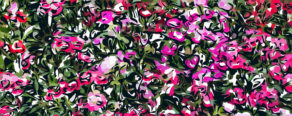 colorful flower design background is very beautiful with PNG's format