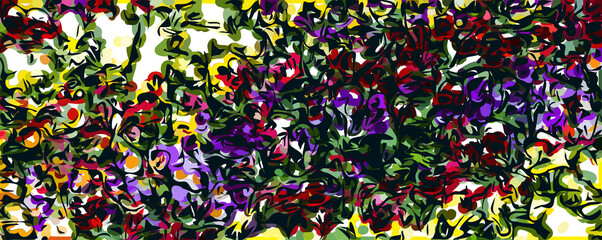 colorful flower design background is very beautiful with PNG's format