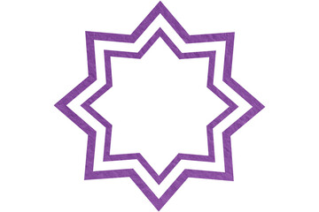 Geometric star shape