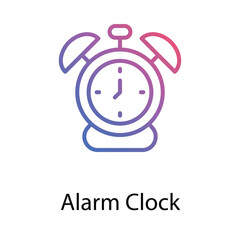 Alarm Clock icon. Suitable for Web Page, Mobile App, UI, UX�and�GUI�design.