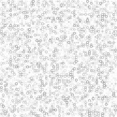 Squares halftone random pattern background. Vector illustration.