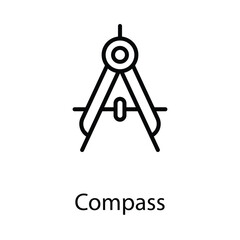 Compass icon. Suitable for Web Page, Mobile App, UI, UX�and�GUI�design.