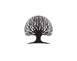 kalpawreksa kalpavrkṣa kalpataru mythological oak tree logo