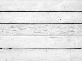 Obraz premium Background white wooden planks board texture.