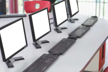 Computers in classroom