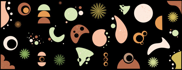 A collection of vintage inspired shapes