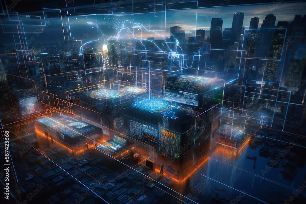 Poster harnessing big data, businesses can generate actionable insights, improve decision-making, and optim