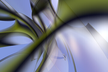 Obraz premium banner, abstract composition