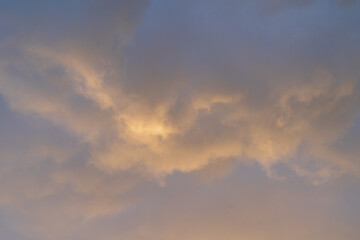 Abenddämmerungs Himmel