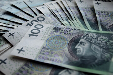 100 złotych polish zloty banknotes