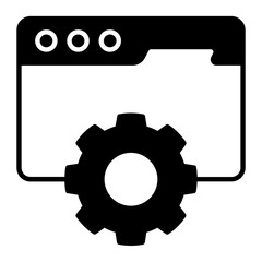 API Setting Glyph Icon