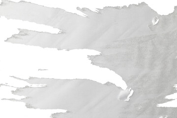 Image of close up of white torn paper with copy space on transparent background