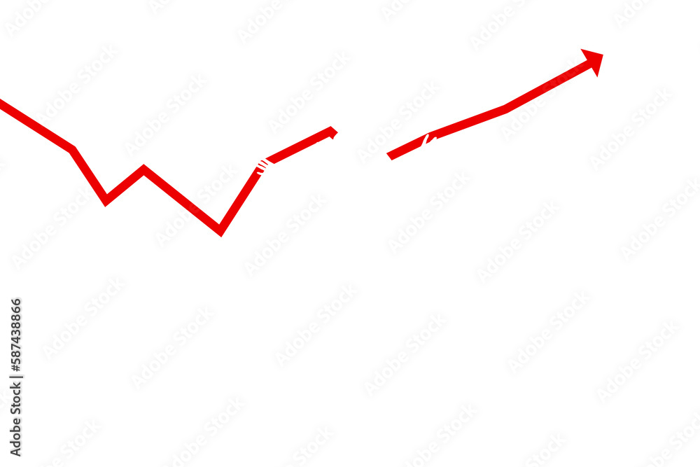 Poster red arrow
