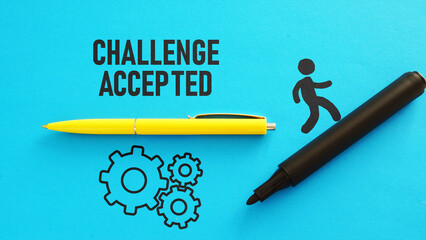 Challenge Accepted is shown using the text