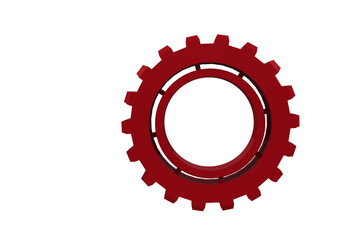 Close-up of red gear