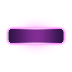 purple banner and light neon