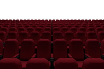 Naklejka premium Chairs in auditorium