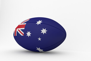 Australian flag rugby ball