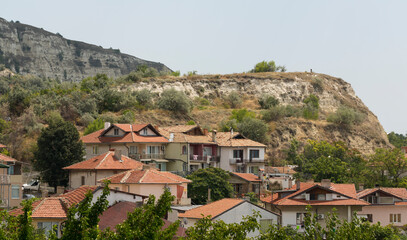 Fototapeta na wymiar Bulgarian resort-Balchik. City by the Black Sea. East European Recreation Area.