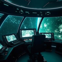 view from a spaceship, cockpit of a spaceship, space, spaceship, cockpit, view cockpit spaceship, creating using generative ai