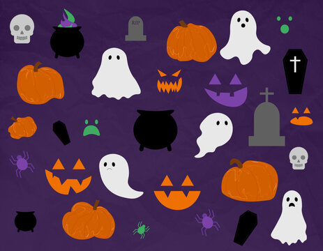 Halloween Vector Set