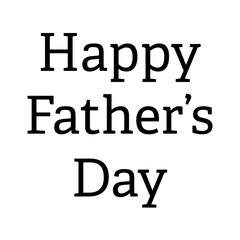 Happy Fathers day text 