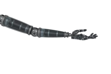 Foto op Plexiglas Cyborg hand  © vectorfusionart