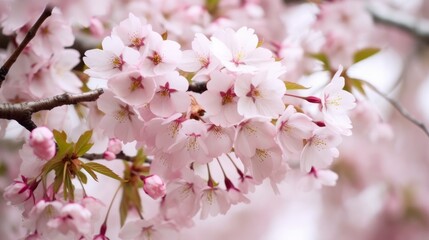 Cherry blossom in bloom
