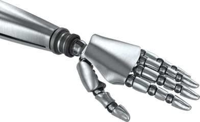 Foto op Aluminium Close up of robotic hand © vectorfusionart