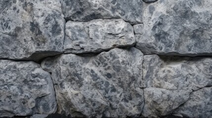 Raw granite stone texture. Grey granite from Italy pattern background. Generative AI