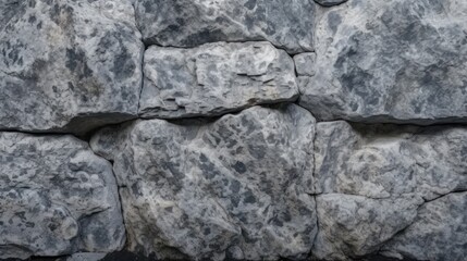Obraz premium Raw granite stone texture. Grey granite from Italy pattern background. Generative AI