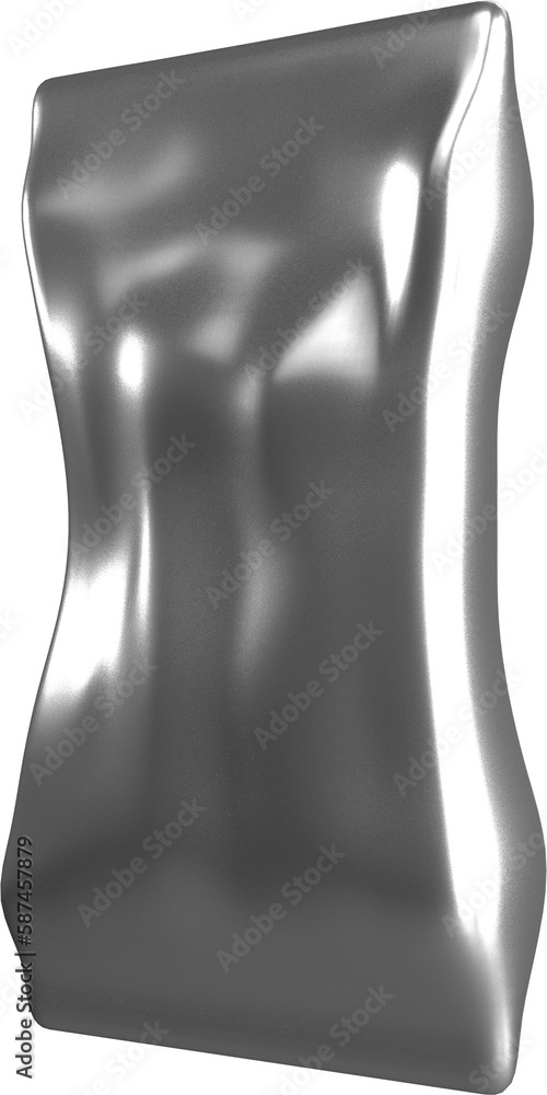 Poster digitally generated image of packet