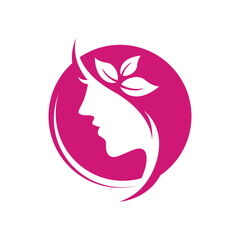 beauty logo icon design vector